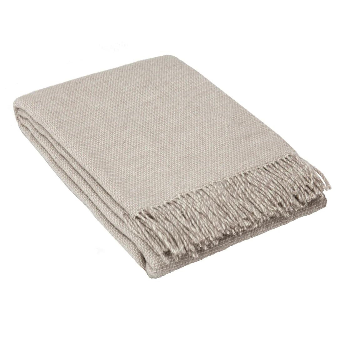 Cambridge Throw - 100% NZ Wool -  Silver