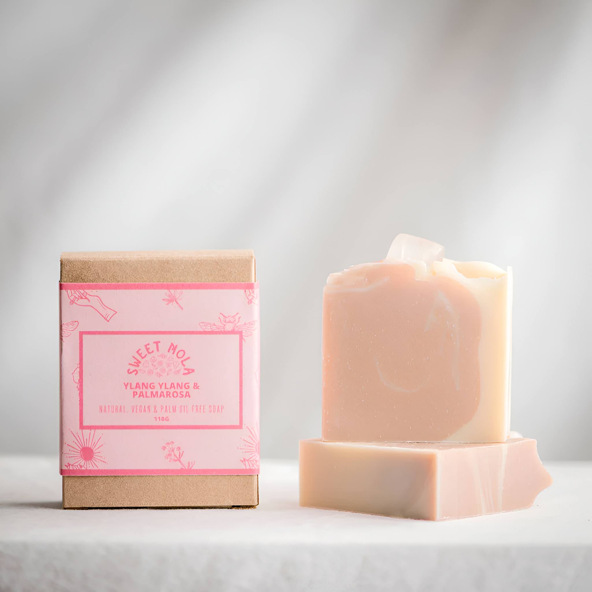 Ylang Ylang Palmarosa Calming Bar