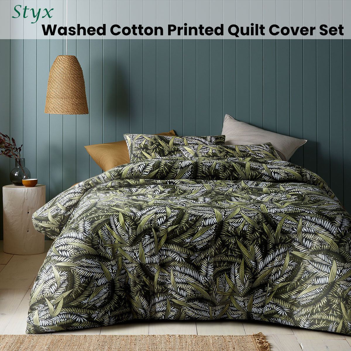 Styx | Quilt Cover Set | Queen
