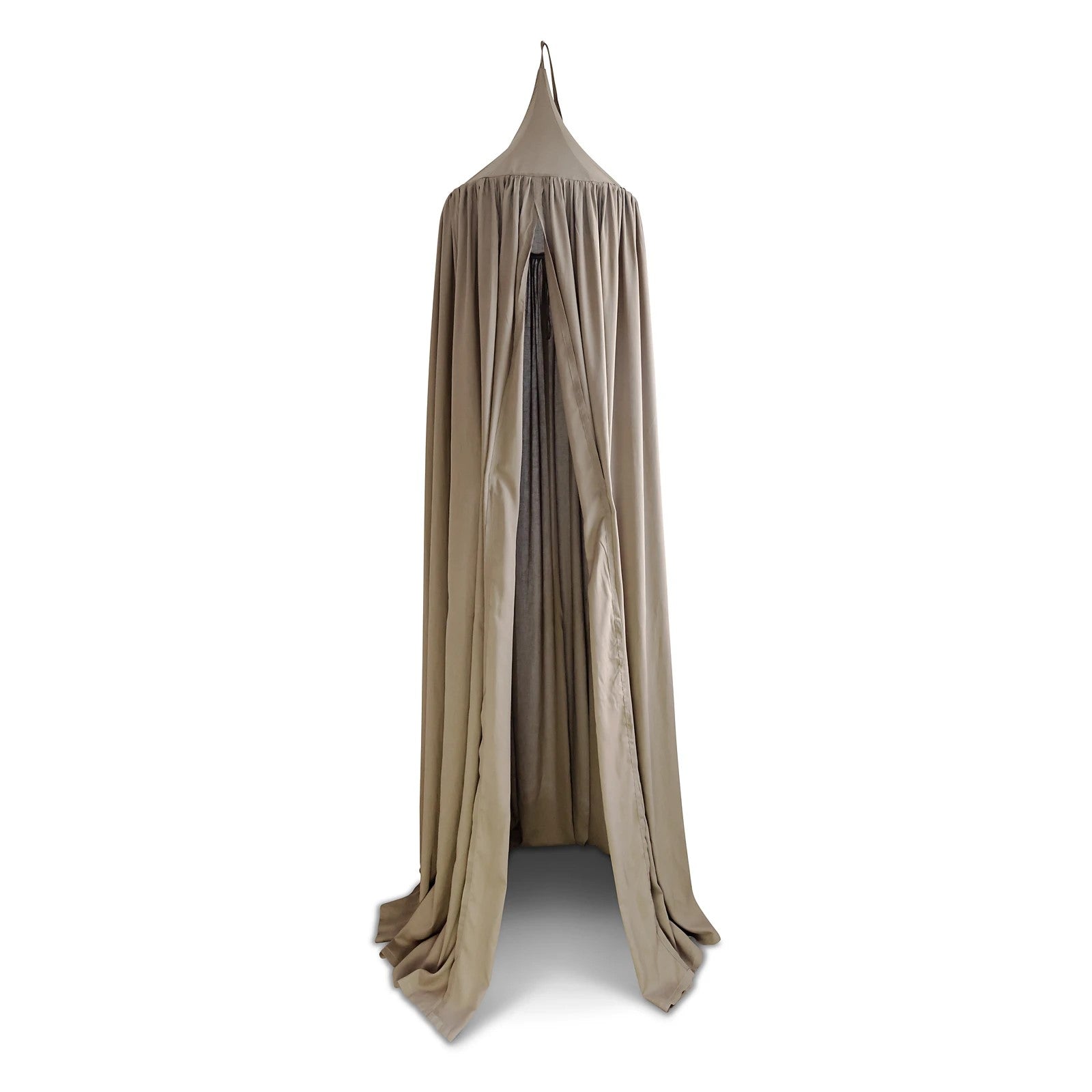 Boho Linen Canopy - Safari Green-The Mountain Merchant