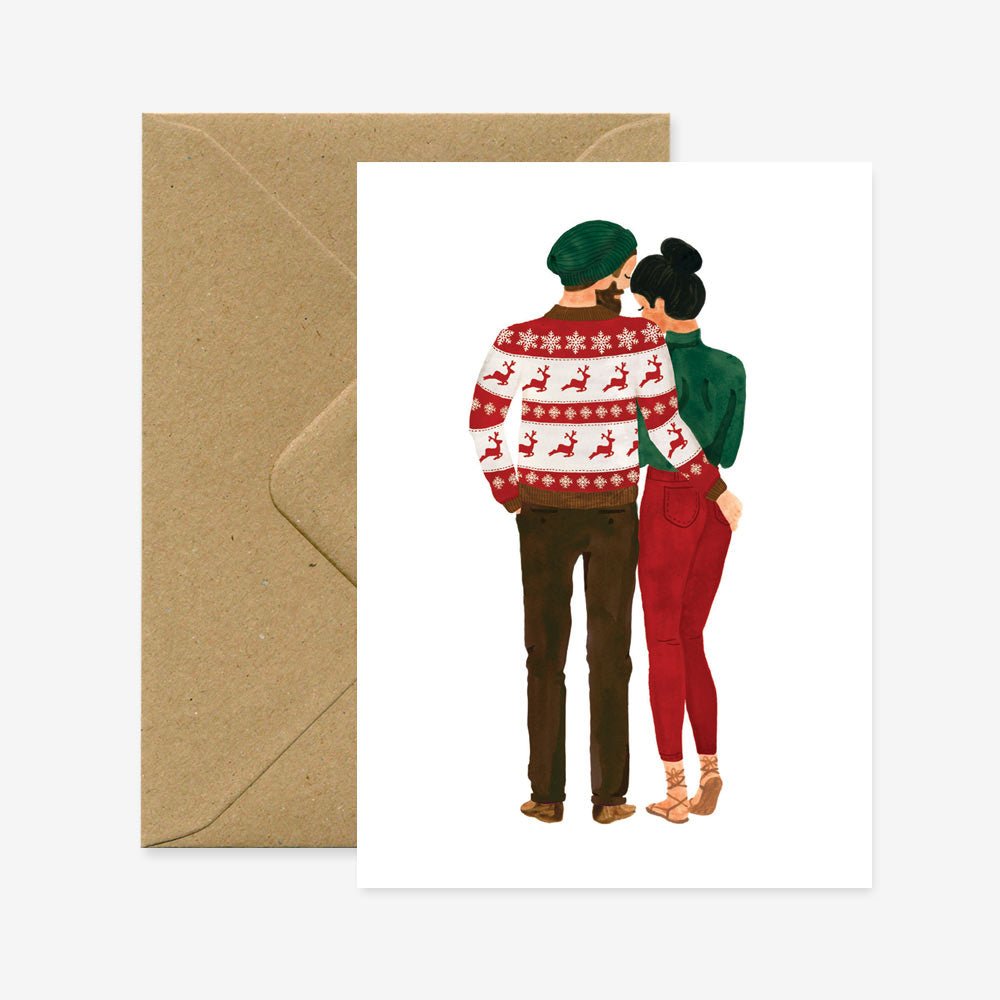 Christmas Lovers Card -The Mountain Merchant -Curated Group