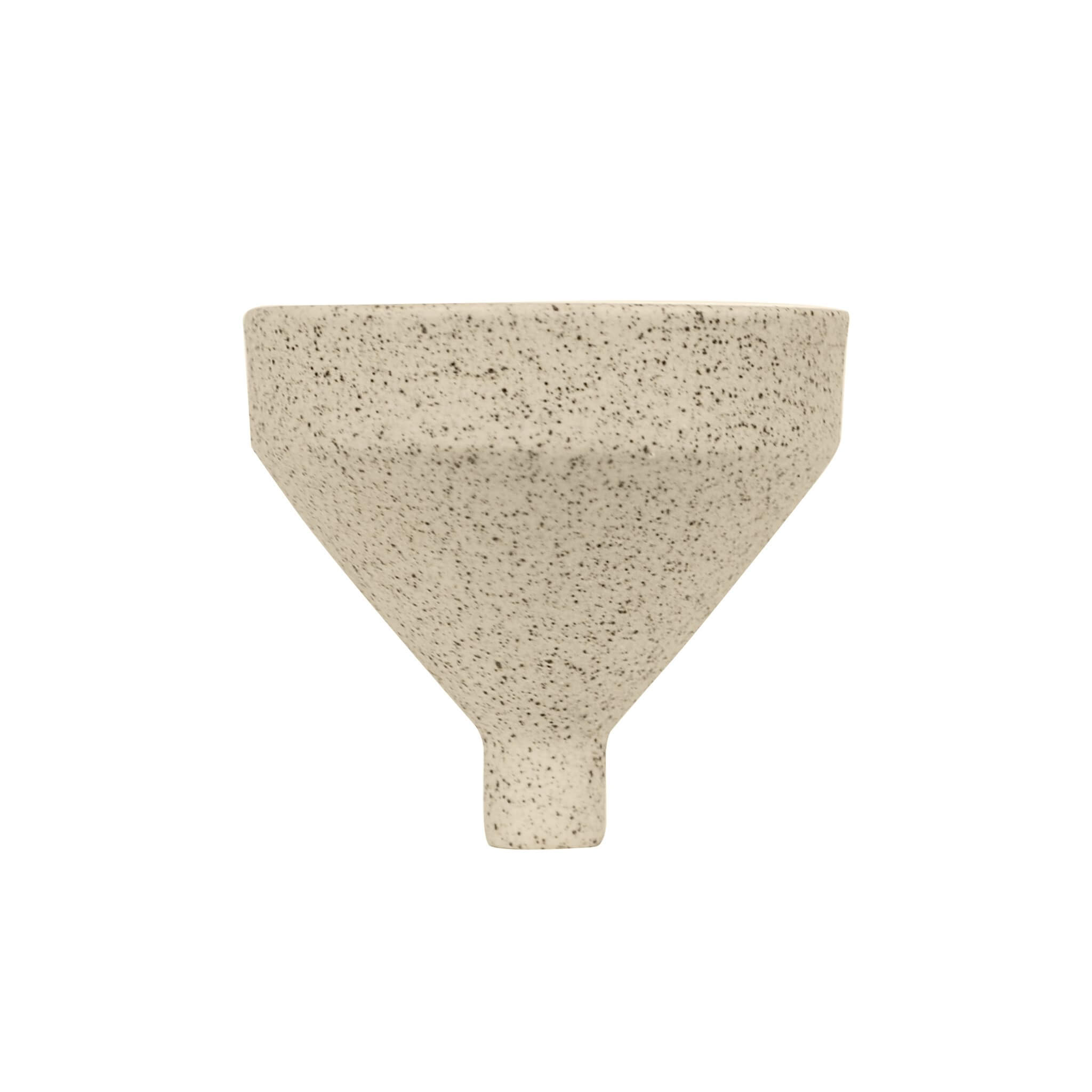 Funnel - White Granite -The Mountain Merchant -Robert Gordon Pottery