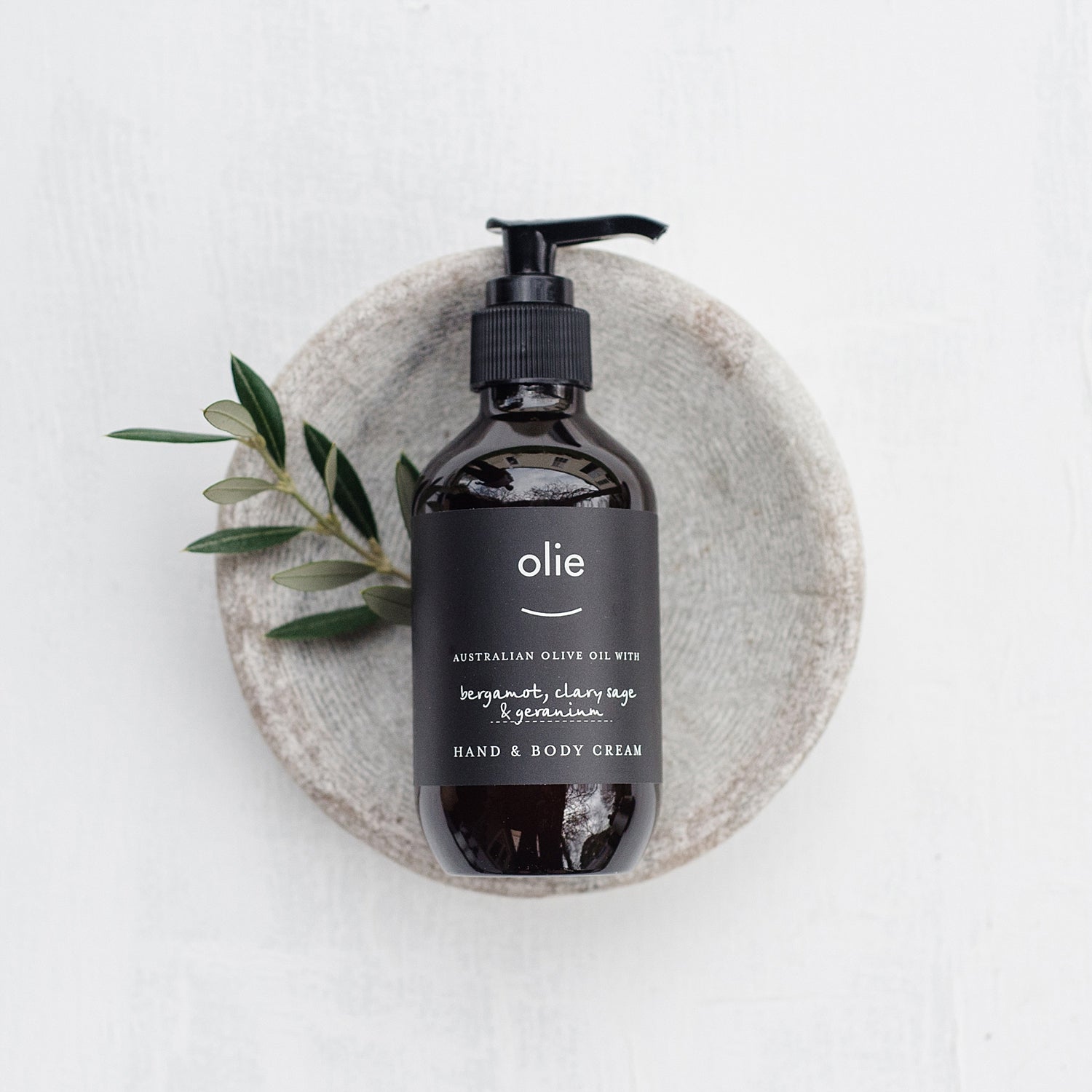 Hand + Body Cream - Bergamot | Clary Sage | Geranium -The Mountain Merchant -Olieve & Olie