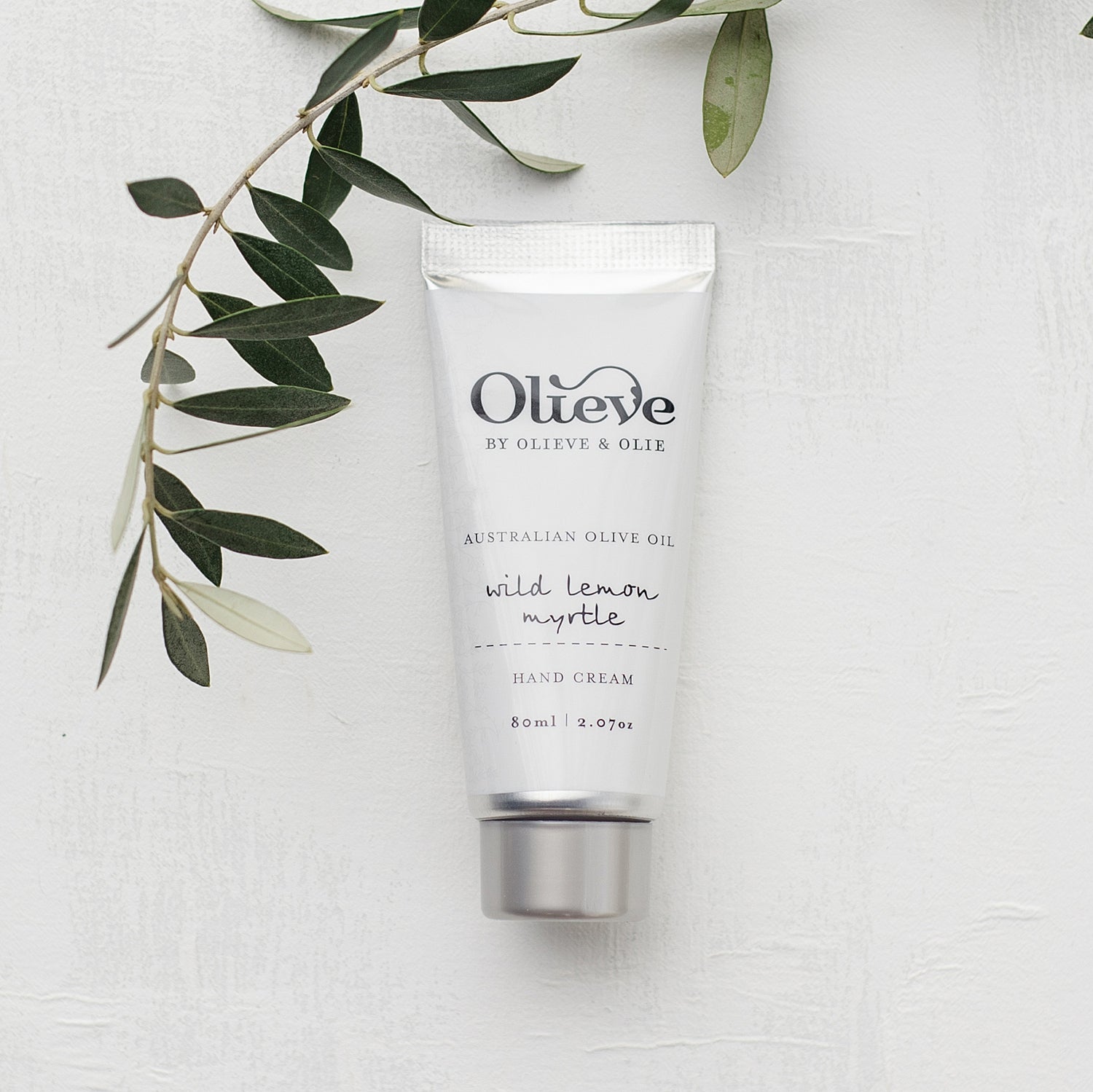 Hand Cream Tube - Wild Lemon Myrtle -The Mountain Merchant -Olieve & Olie