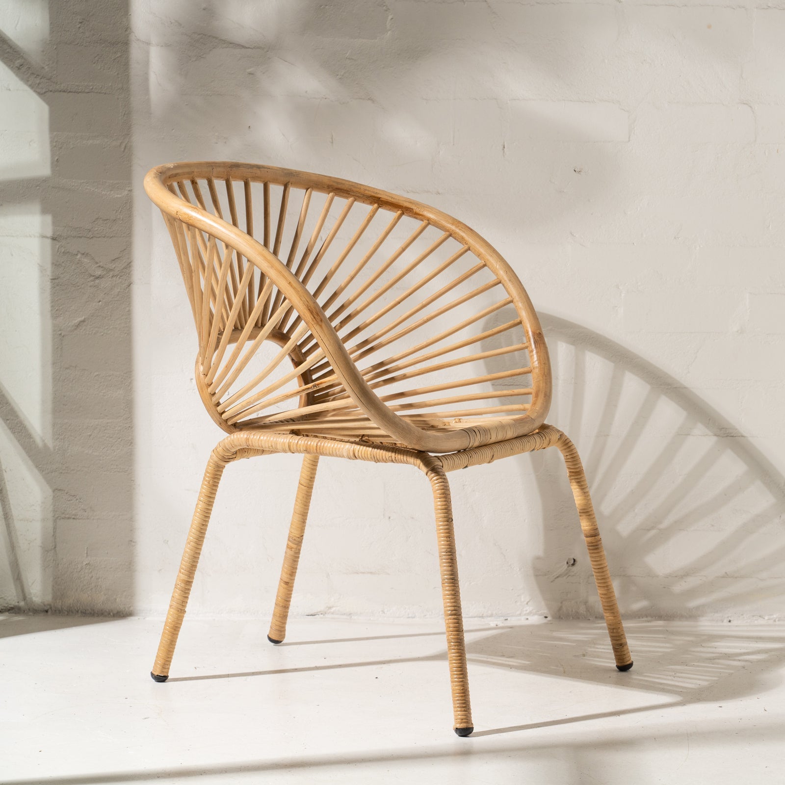 Kade Angular Rattan Armchair -The Mountain Merchant -Inartisan