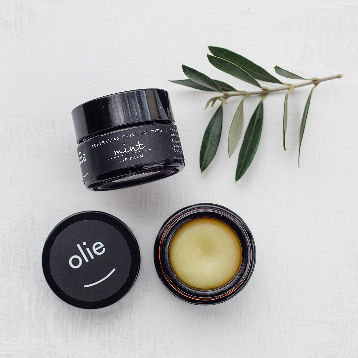 Lip Balm Mint -The Mountain Merchant -Olieve & Olie