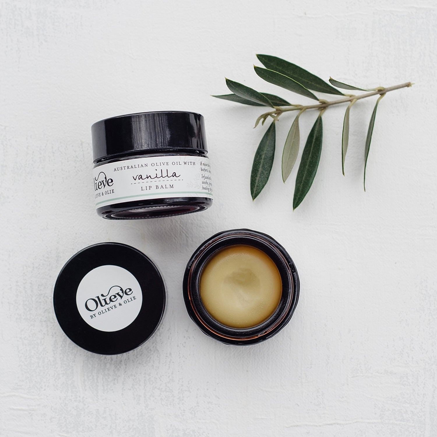 Lip Balm Vanilla -The Mountain Merchant -Olieve & Olie