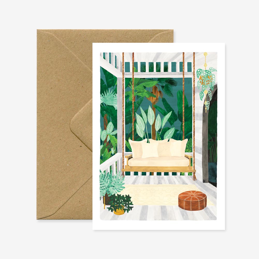 Porch Swing Card -The Mountain Merchant -Curated Group