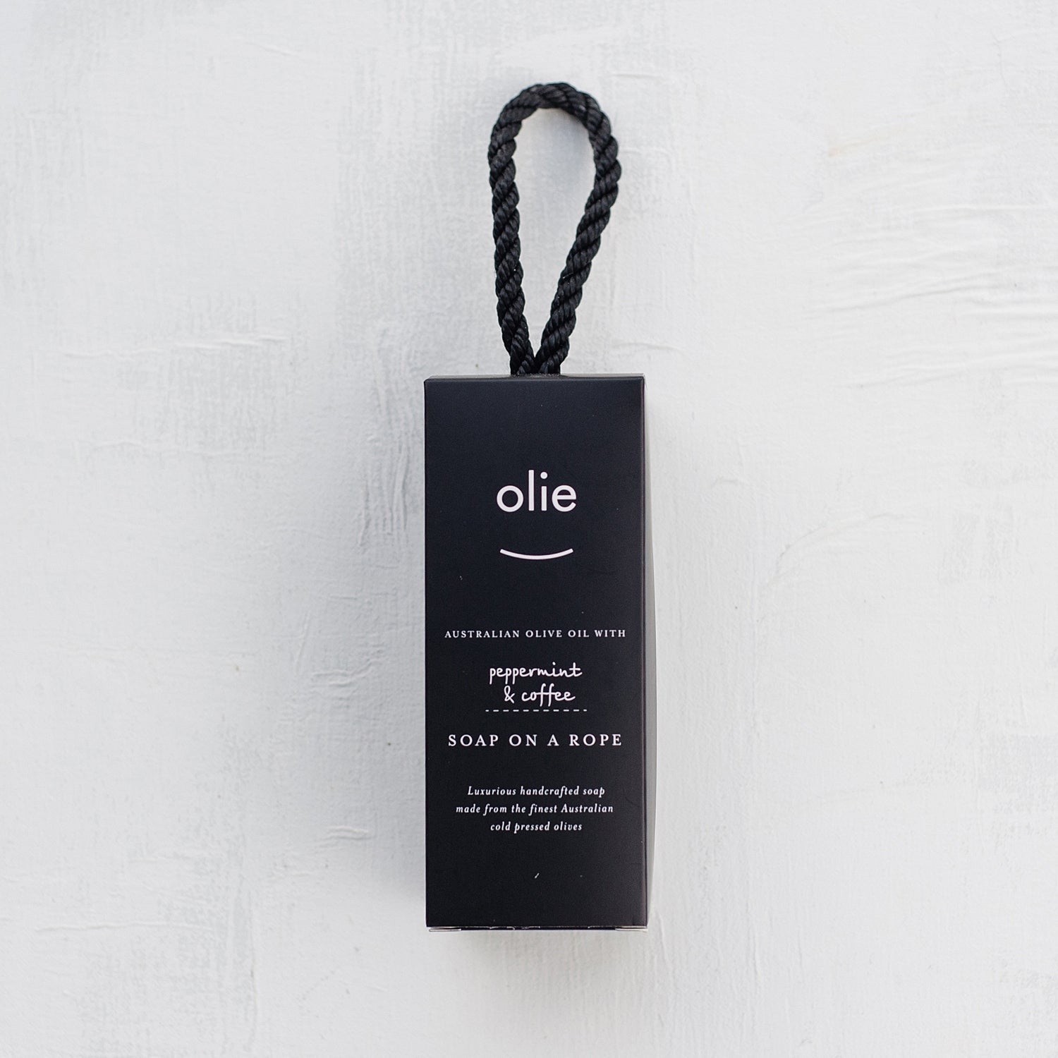 Soap On A Rope - Peppermint | Coffee -The Mountain Merchant -Olieve & Olie