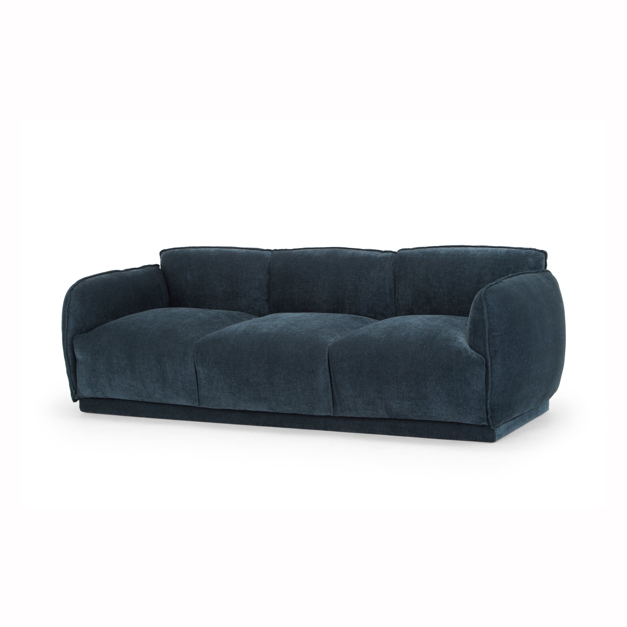 Dana 3 Seater Sofa Dusty Blue Upholstery Main Image