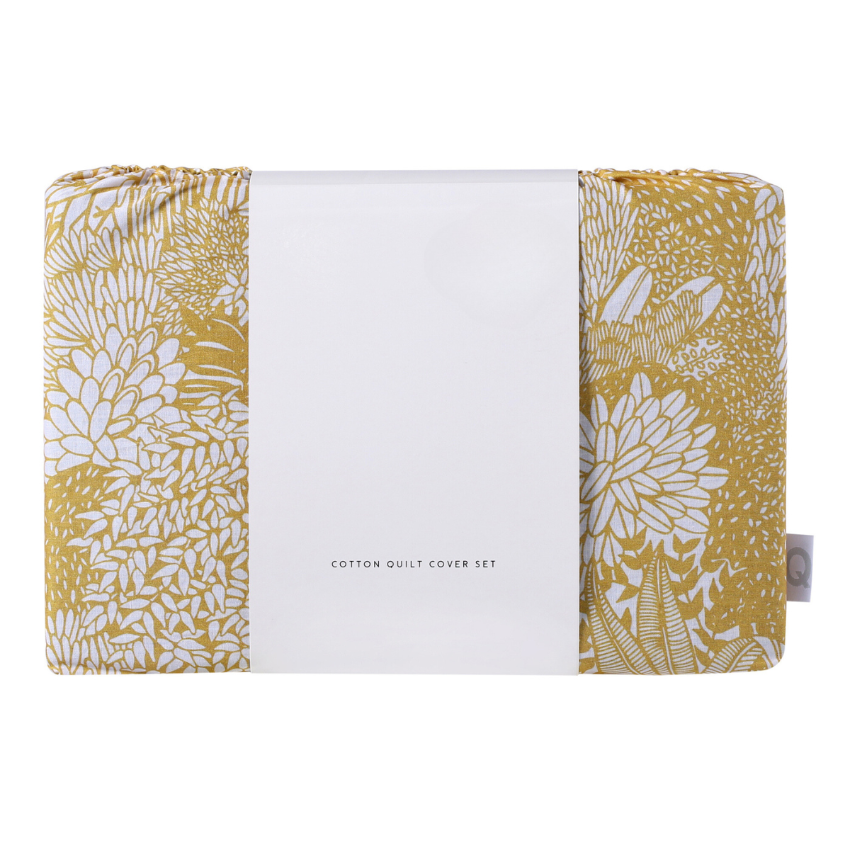 Ochre Botanical | Quilt Cover Set | Double