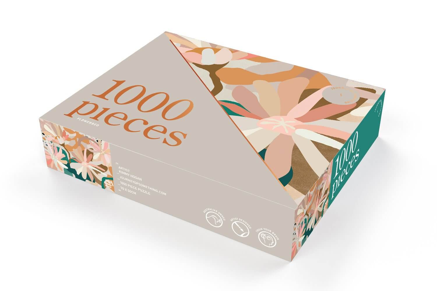 1000 Piece Puzzle - Flower Bed - The Mountain Merchant