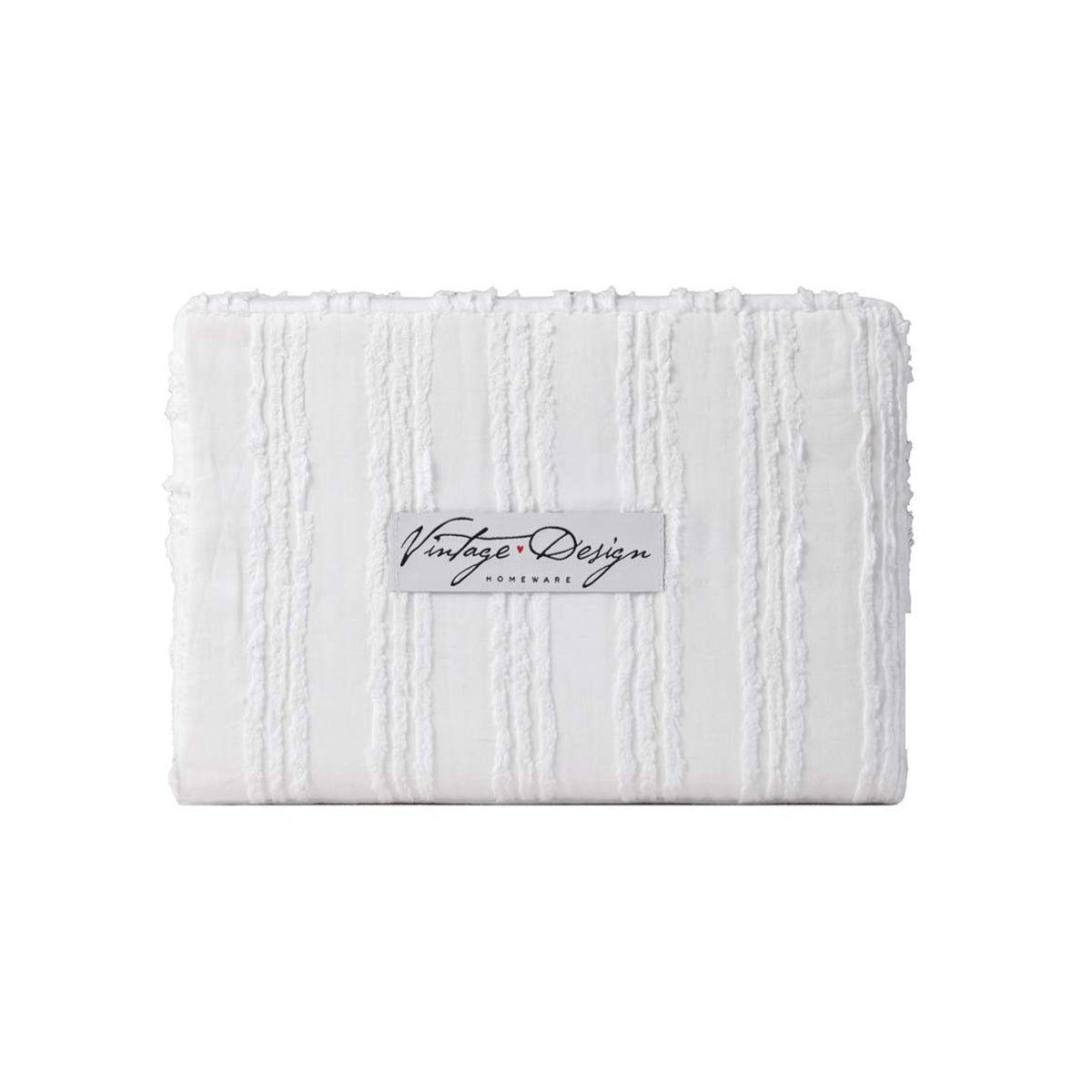 White Cotton Quilt Cover Set | Double