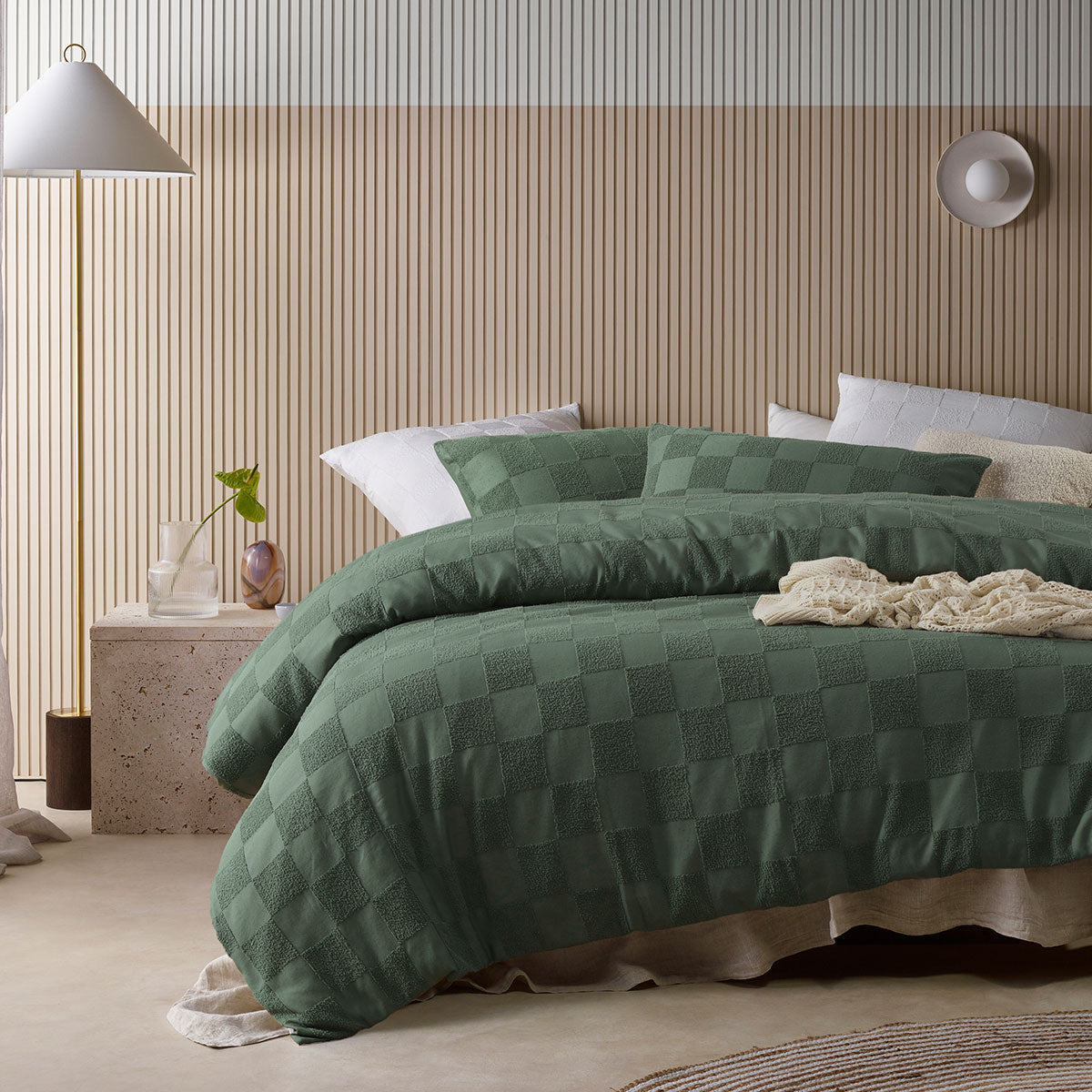 Sea Spray | Chenille Quilt Cover Set | King