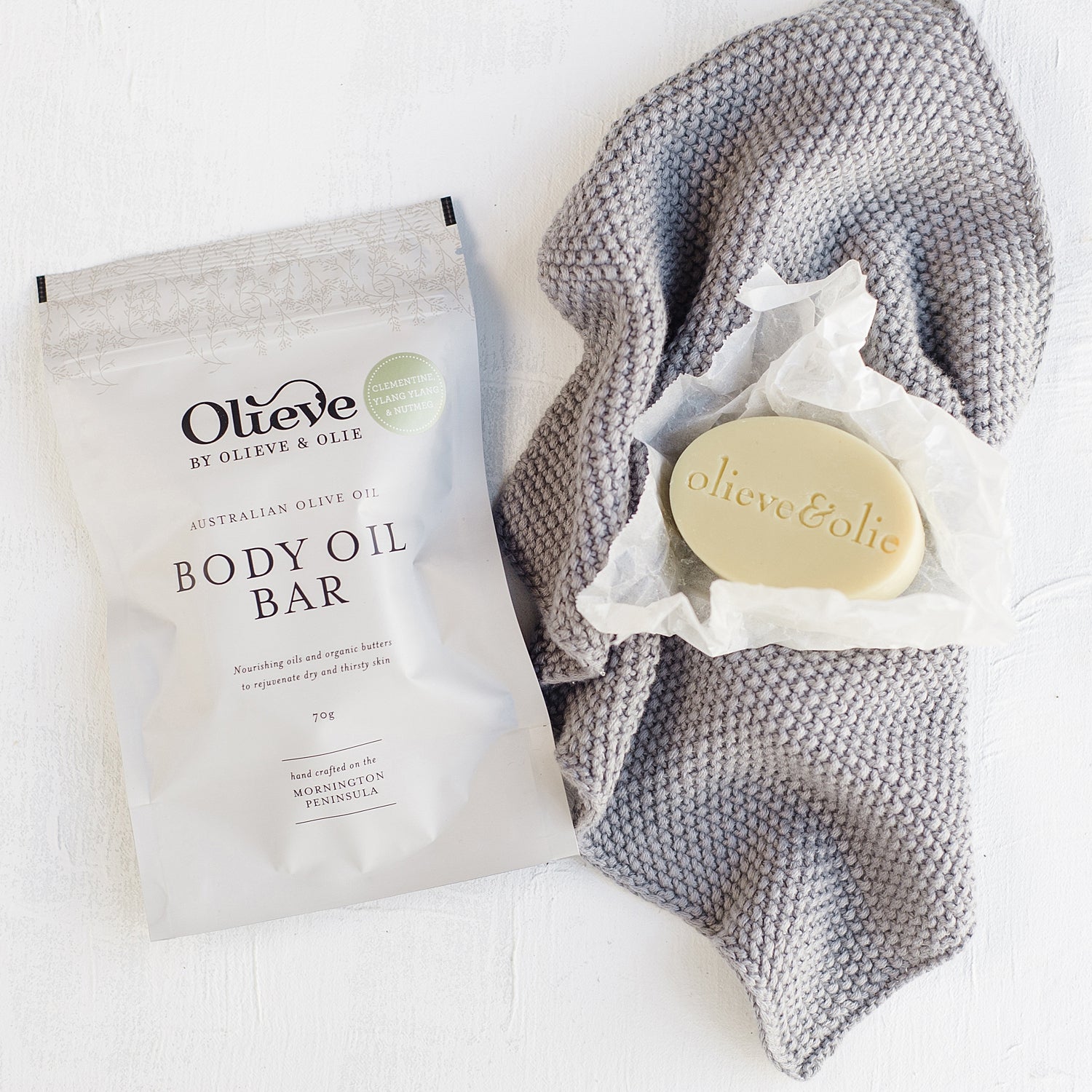 Body Oil Bar - Clementine | Ylang Ylang | Nutmeg-The Mountain Merchant