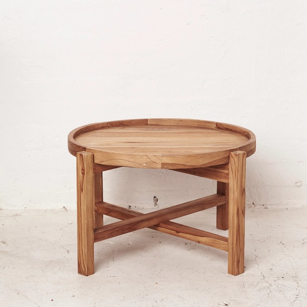 cyrus round coffee table small