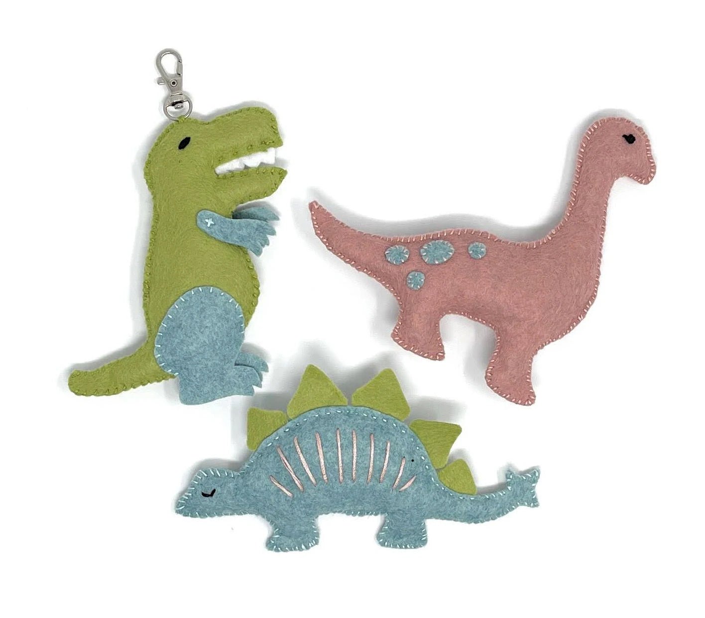 Felt Dinos Crafty Sewing Kit -The Mountain Merchant -Bright Wonders