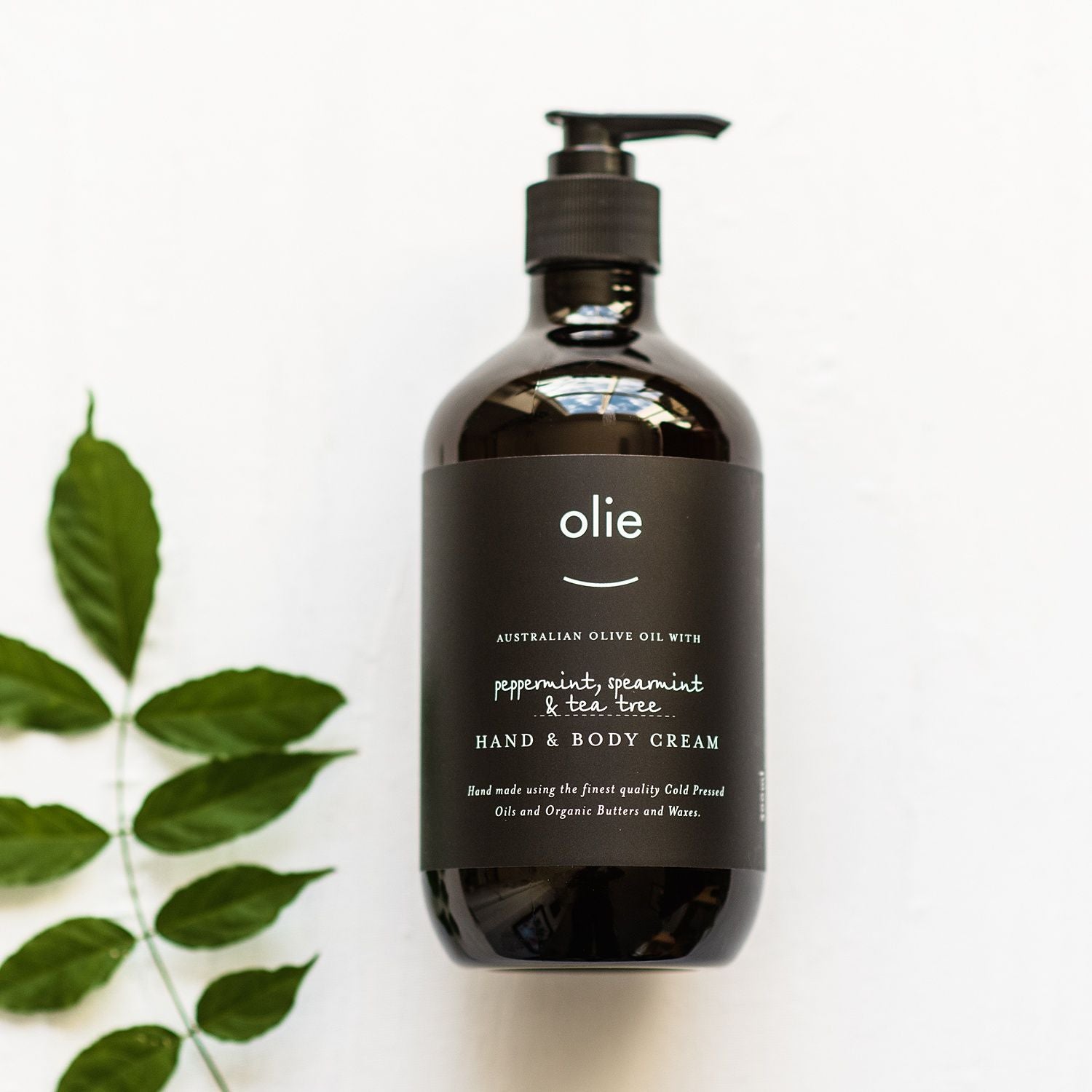 Hand + Body Cream - Peppermint | Spearmint | Tea Tree -The Mountain Merchant -Olieve & Olie