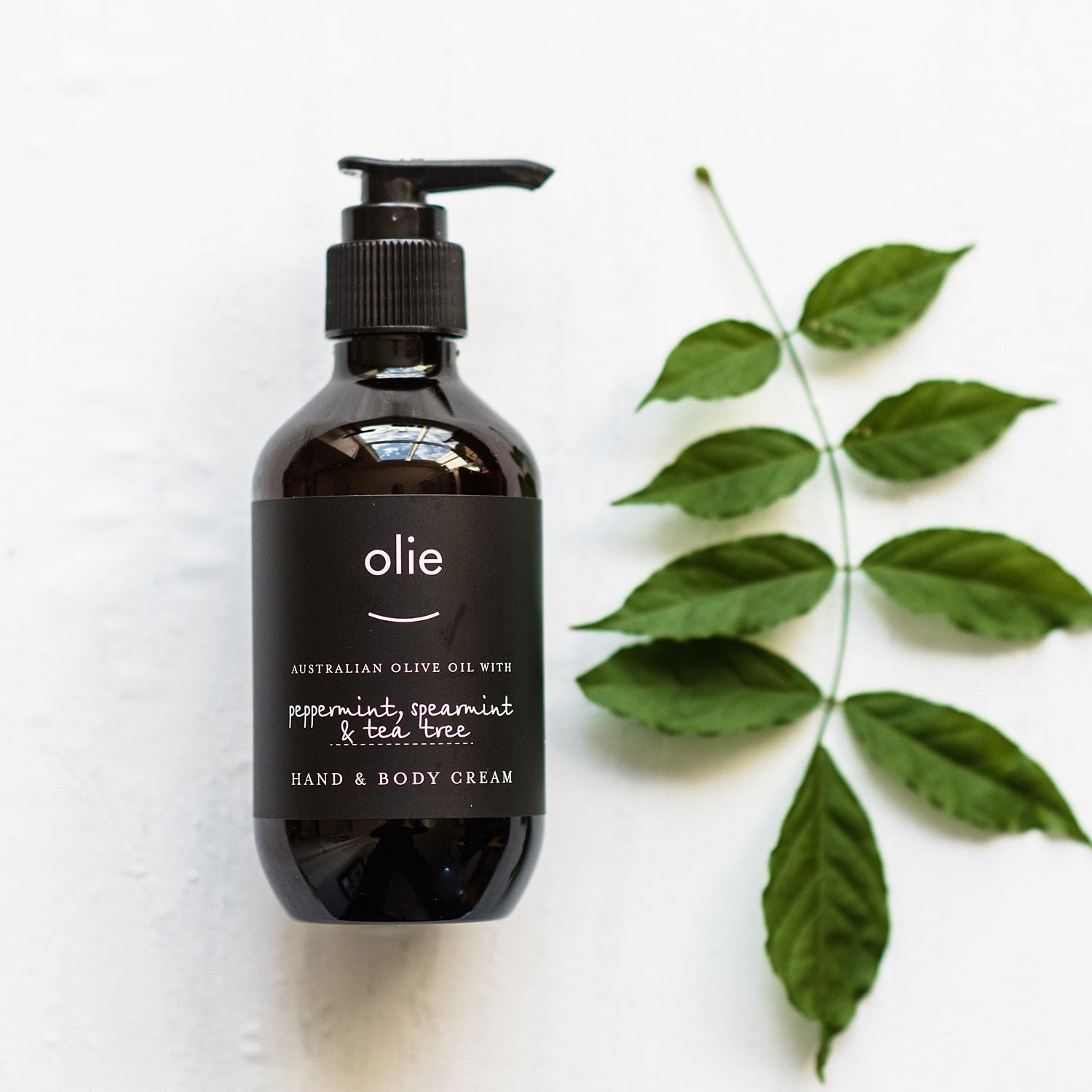 Hand + Body Cream - Peppermint | Spearmint | Tea Tree -The Mountain Merchant -Olieve & Olie