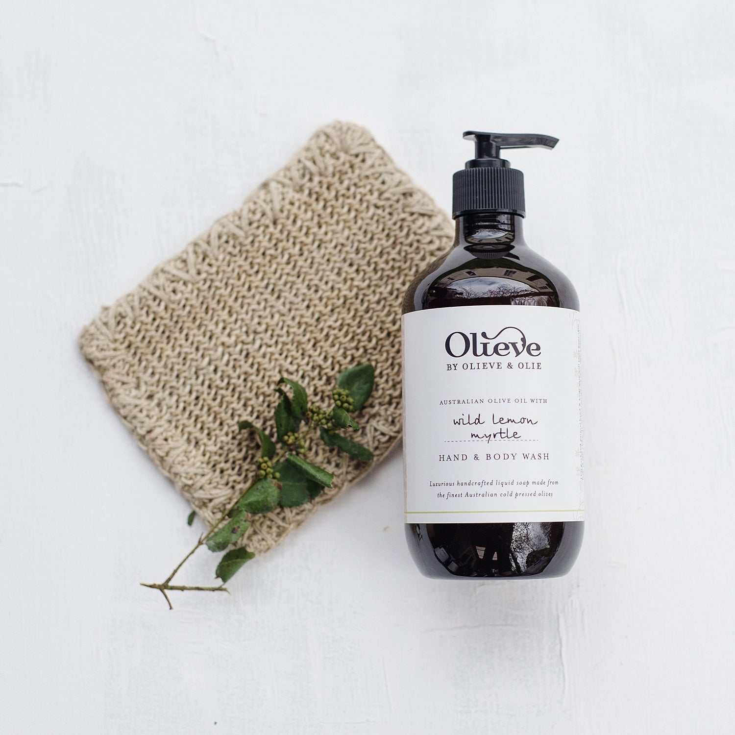 Hand + Body Wash - Wild Lemon Myrtle -The Mountain Merchant -Olieve & Olie
