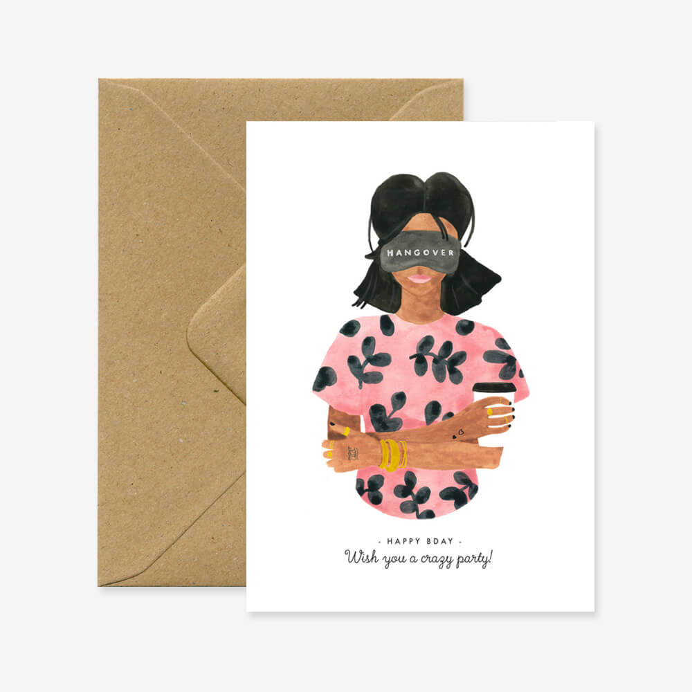 Happy Birthday Hangover Card -The Mountain Merchant -Curated Group