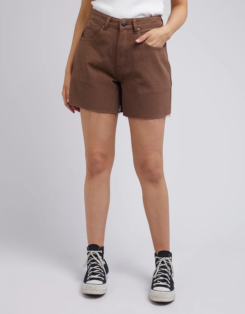 Casual women's shorts -Harley Bermuda Short - Brown -The Mountain Merchant -All About Eve