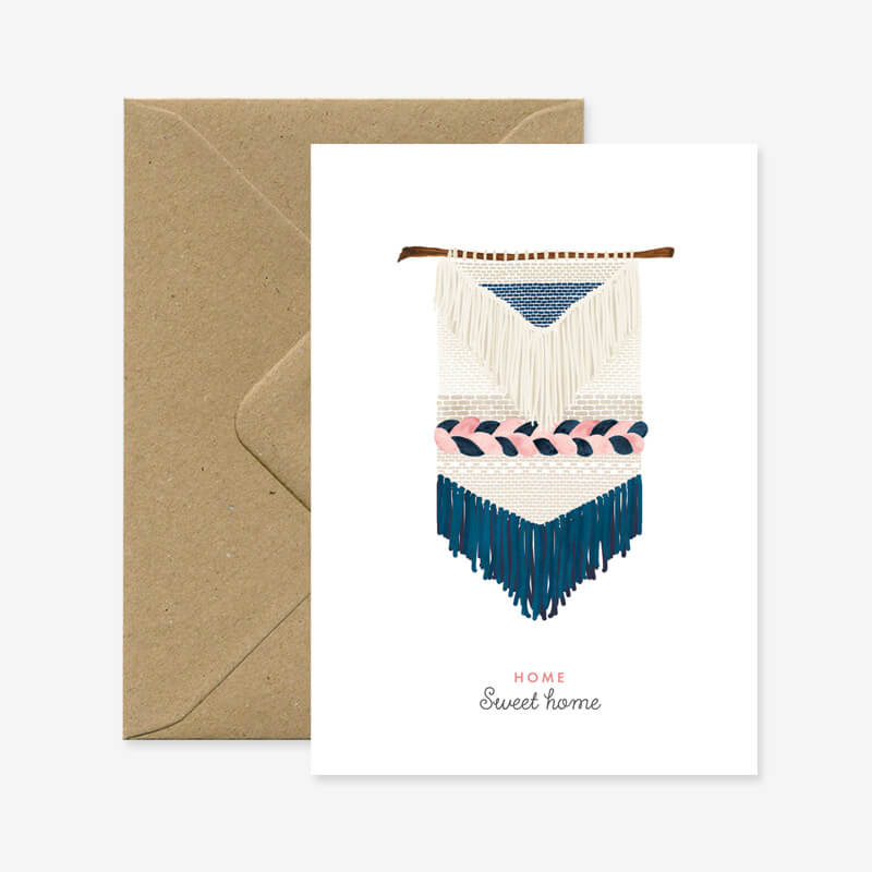 Home Sweet Macramé Home Card -The Mountain Merchant -Curated Group