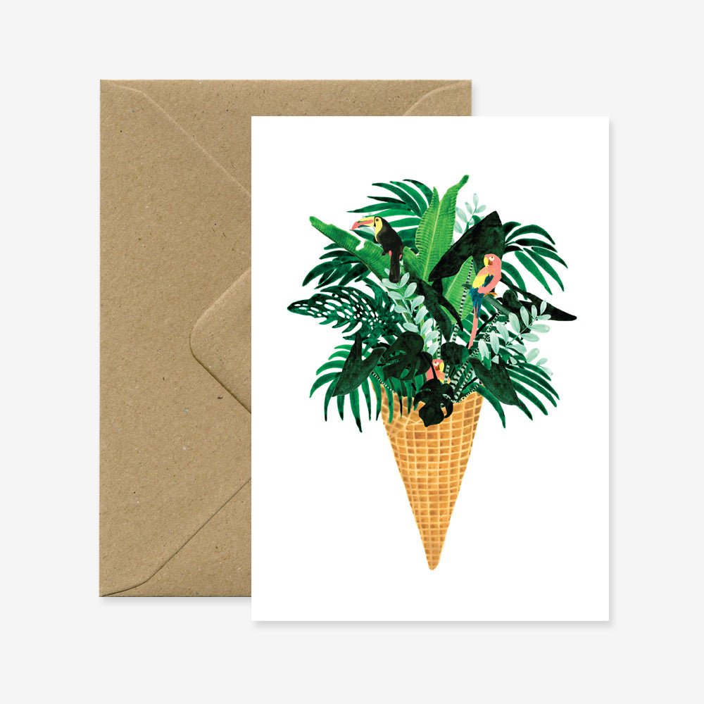Ice Cream Jungle Card -The Mountain Merchant -Curated Group