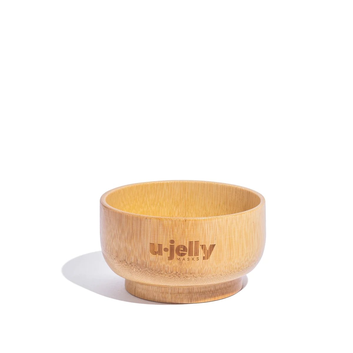 Jelly Face Mask Bamboo Mixing Bowl -The Mountain Merchant -U Jelly Masks