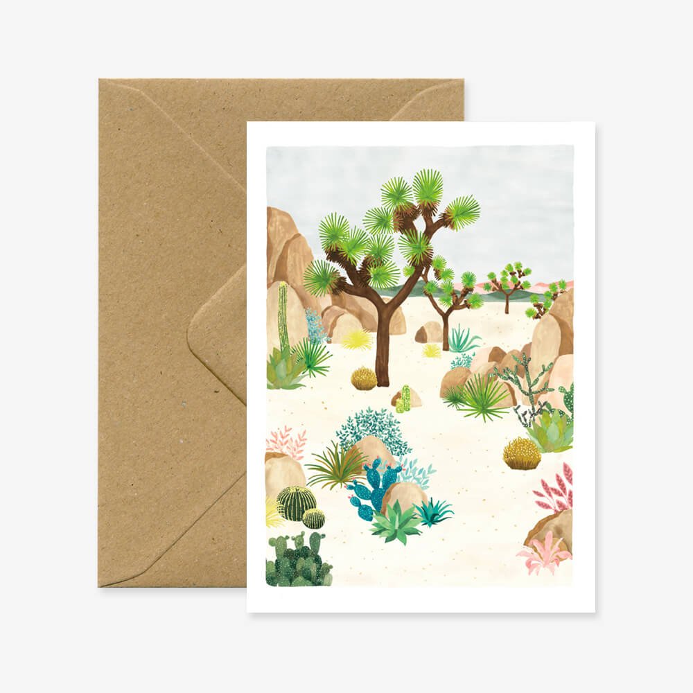 Joshua Tree Card -The Mountain Merchant -Curated Group