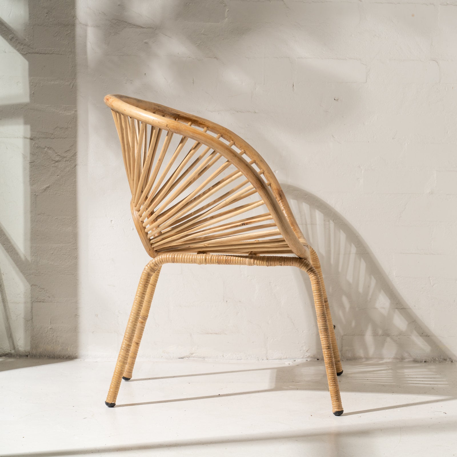 Kade Angular Rattan Armchair -The Mountain Merchant -Inartisan