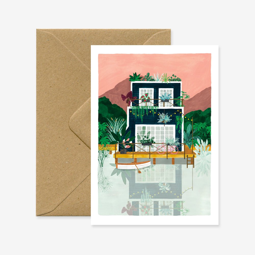Lake Cabine Card -The Mountain Merchant -Curated Group