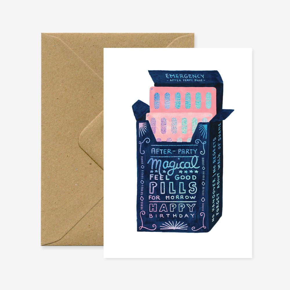 Magic Pills Birthday Card -The Mountain Merchant -Curated Group