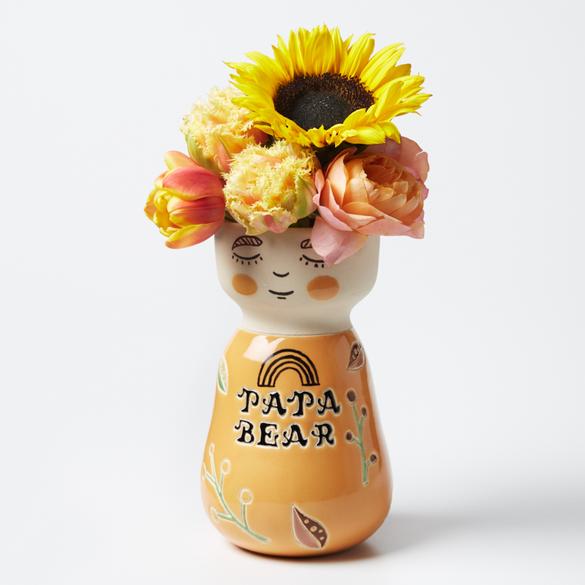 Papa Bear Face Vase -The Mountain Merchant -Jones & Co