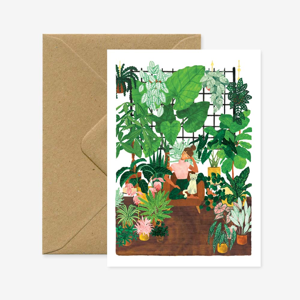 Plant Lady Lifestyle Card -The Mountain Merchant -Curated Group