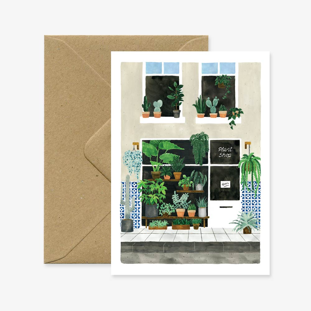 Plant Shop Card -The Mountain Merchant -Curated Group
