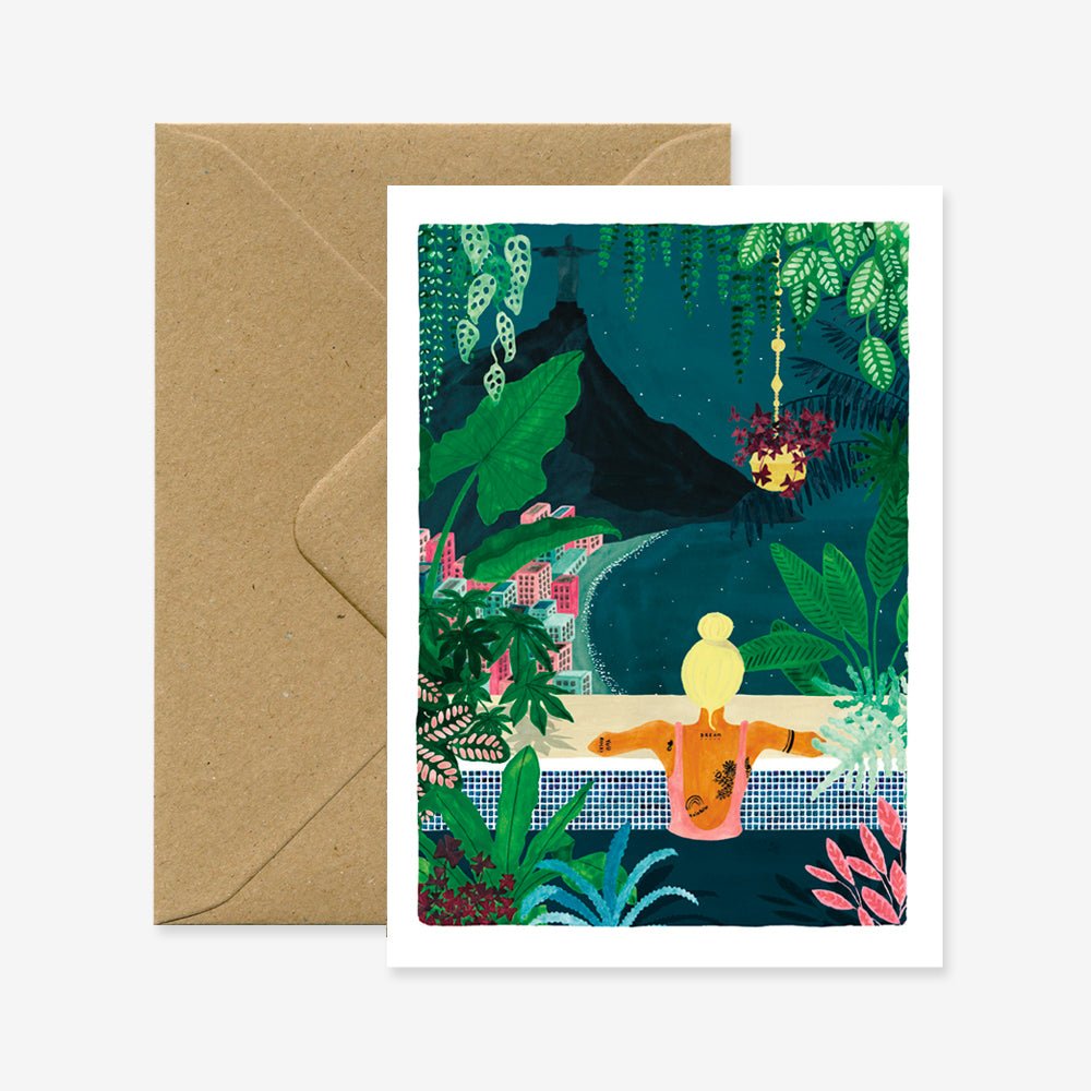 Pool Side Rio Card -The Mountain Merchant -Curated Group