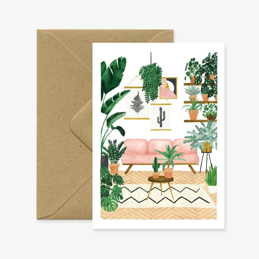 Sofa In The Jungle Card -The Mountain Merchant -Curated Group